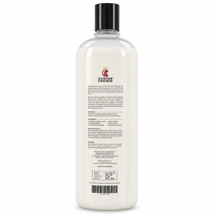 Canine Crown Puppy Shampoo - Ofypets