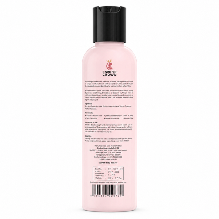 Canine Crown Puppy Shampoo - Ofypets