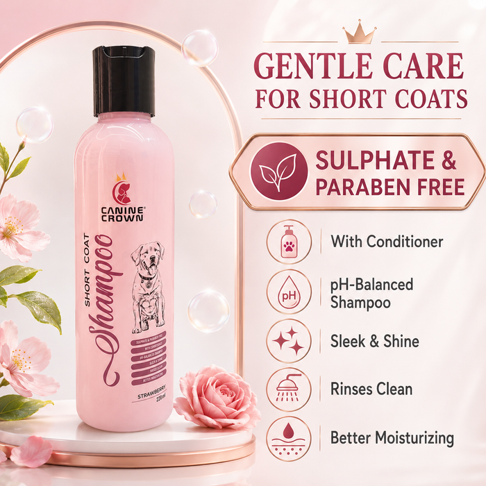 Canine Crown Short Coat Shampoo - Ofypets