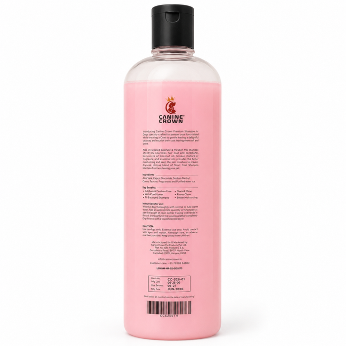 Canine Crown Short Coat Shampoo - Ofypets
