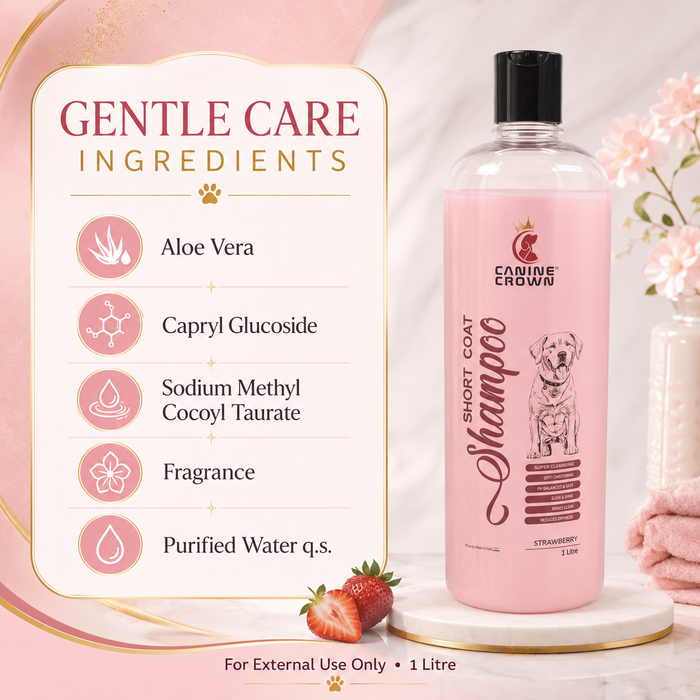 Canine Crown Short Coat Shampoo - Ofypets