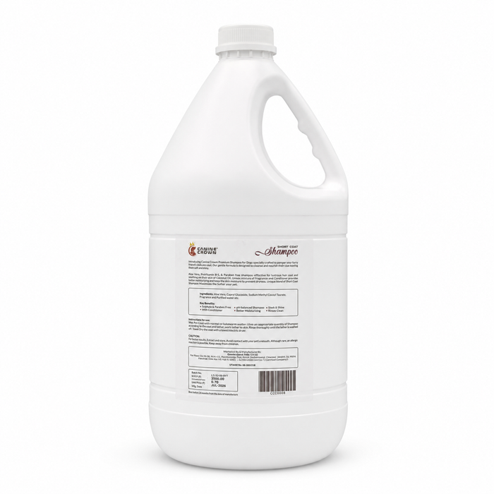 Canine Crown Short Coat Shampoo - Ofypets
