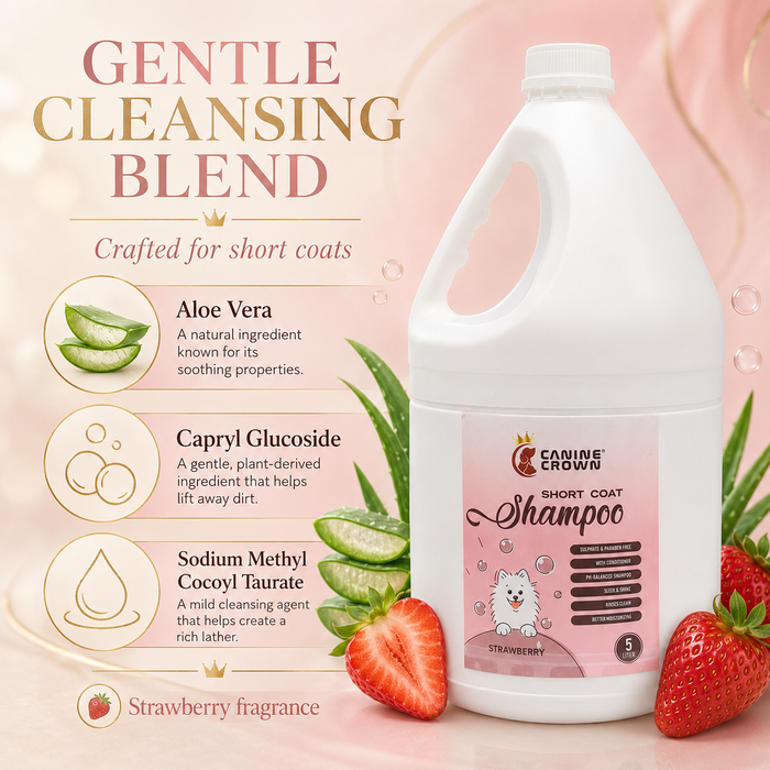 Canine Crown Short Coat Shampoo - Ofypets