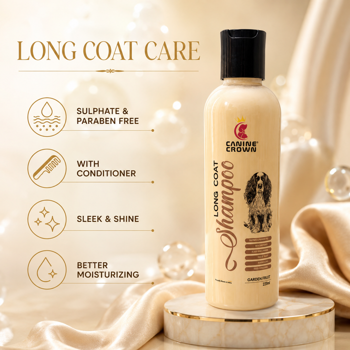 Canine Crown Long Coat Shampoo - Ofypets