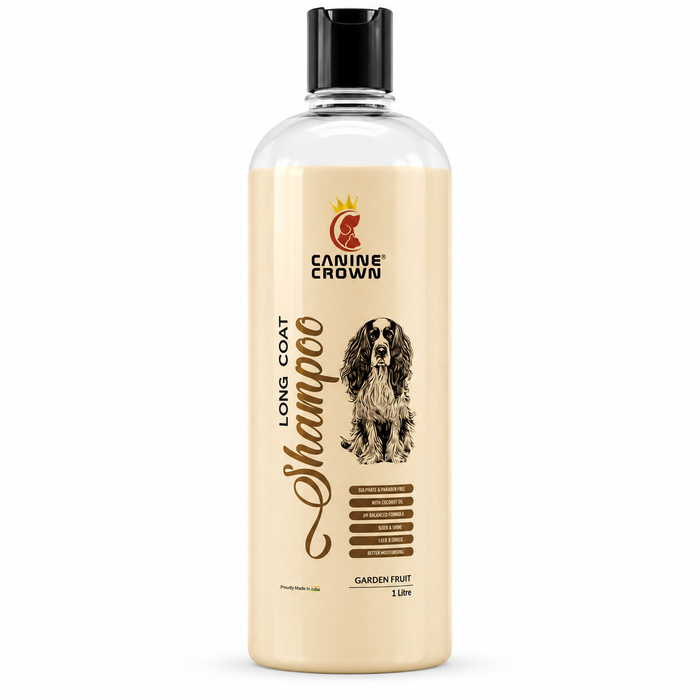 Canine Crown Long Coat Shampoo - Ofypets