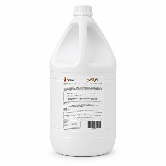 Canine Crown Long Coat Shampoo - Ofypets