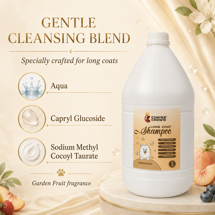Canine Crown Long Coat Shampoo - Ofypets
