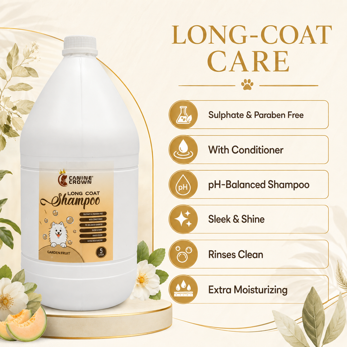 Canine Crown Long Coat Shampoo - Ofypets