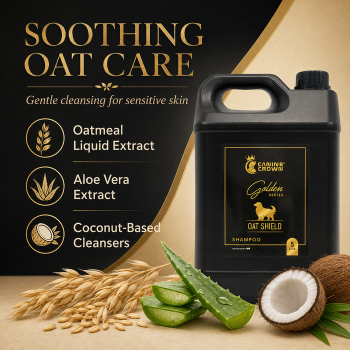 Canine Crown Golden Series Oat Shield Shampoo - Ofypets