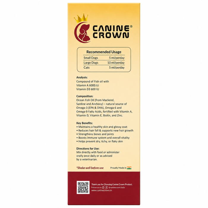 Canine Crown Furcare Coat Syrup - Ofypets