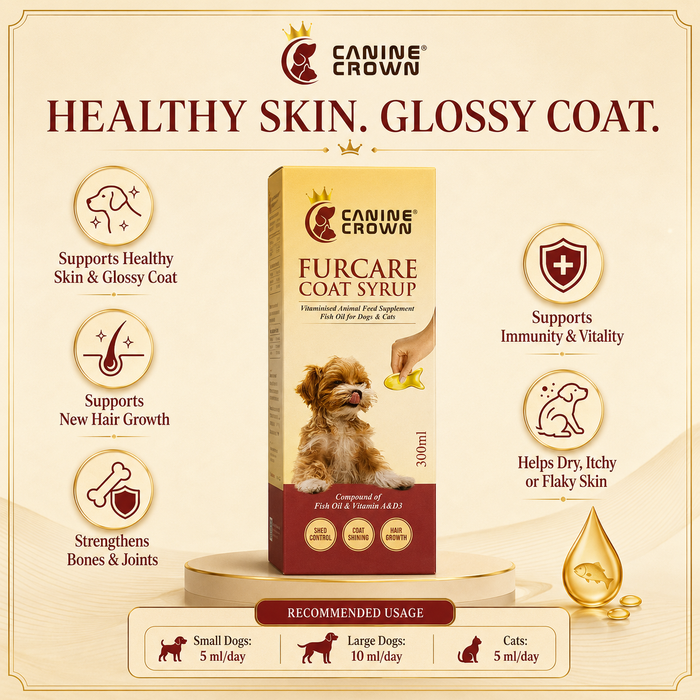 Canine Crown Furcare Coat Syrup - Ofypets