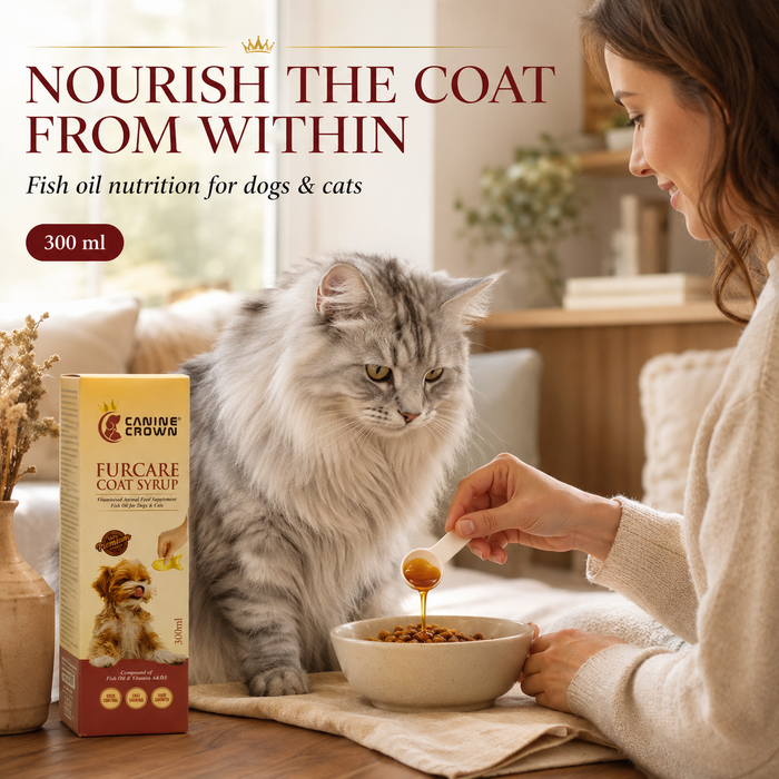 Canine Crown Furcare Coat Syrup - Ofypets