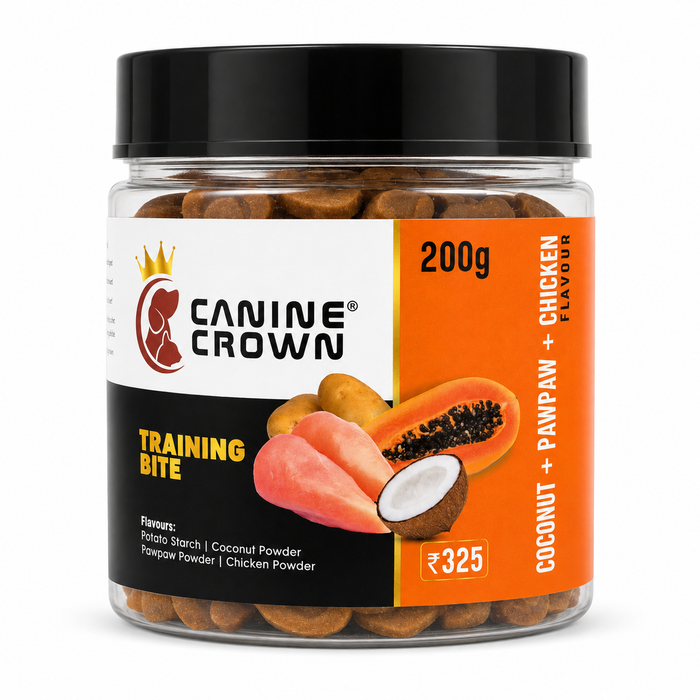 Canine Crown Training Bite Coconut and Pawpaw and Chicken - Ofypets