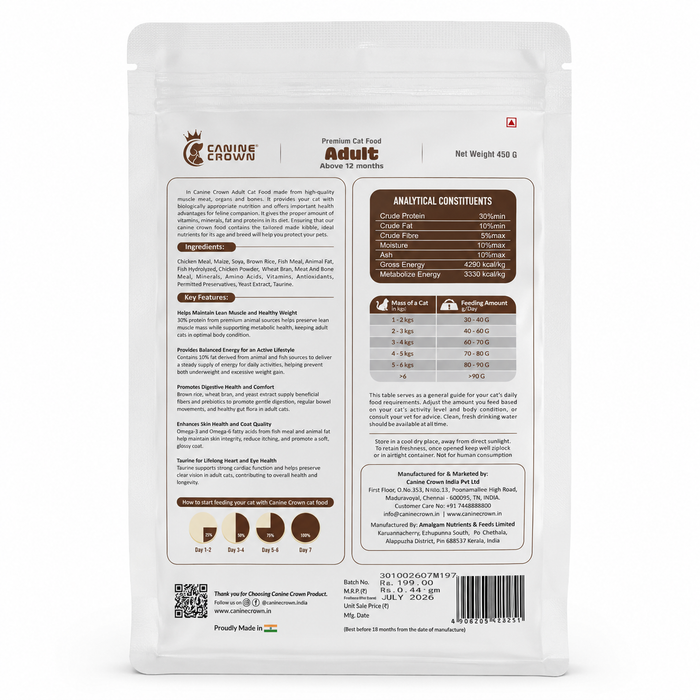 Canine Crown Premium Adult Food - Ofypets