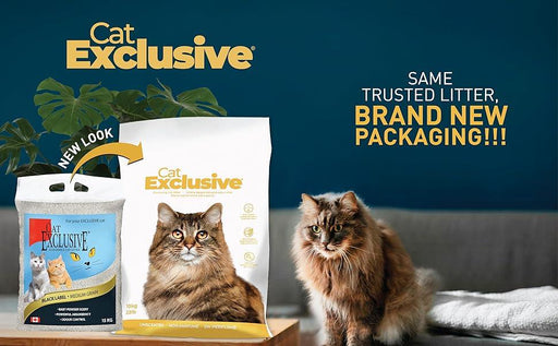 Cat Exclusive Scoopable Unscented Clumping Cat Litter - Ofypets