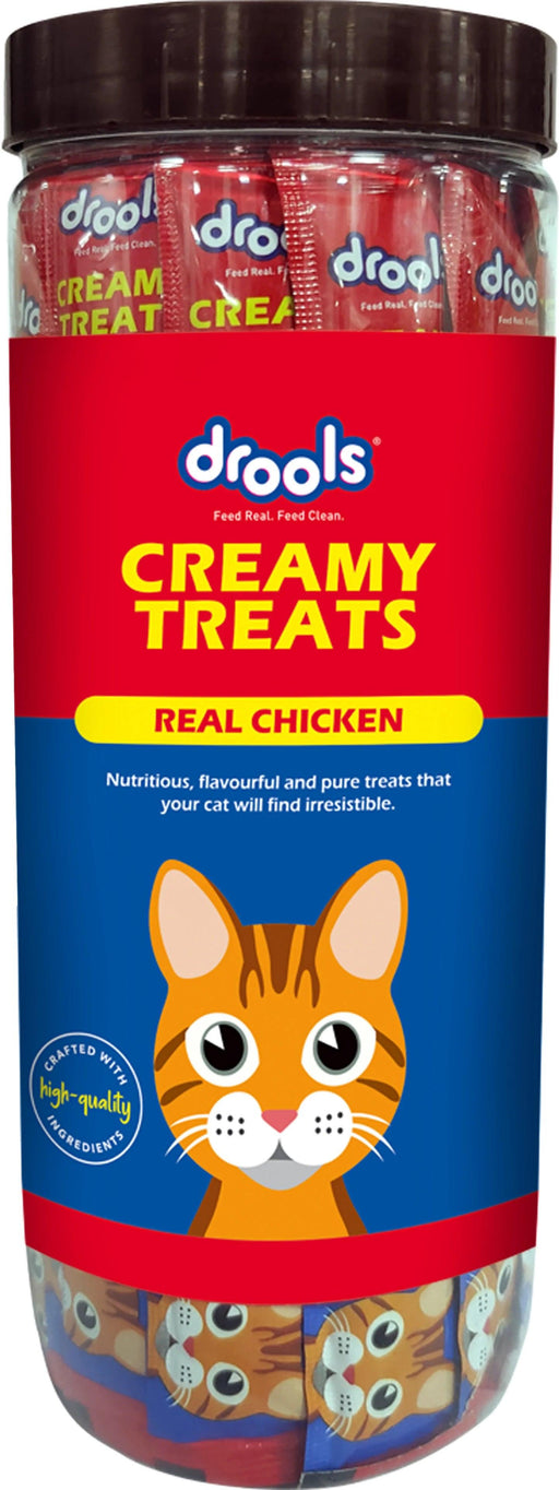 Drools Creamy Treats for Cat and Kitten Real Chicken Flavour - Ofypets