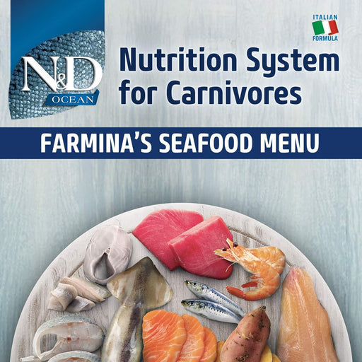 Farmina N&D Ocean Grain Free Cod, Pumpkin and Cantaloupe Melon Medium and Maxi Puppy Dog Food - Ofypets
