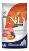 Farmina N&D Pumpkin Grain Free Lamb And Blueberry Medium And Maxi Puppy Dog Food - Ofypets