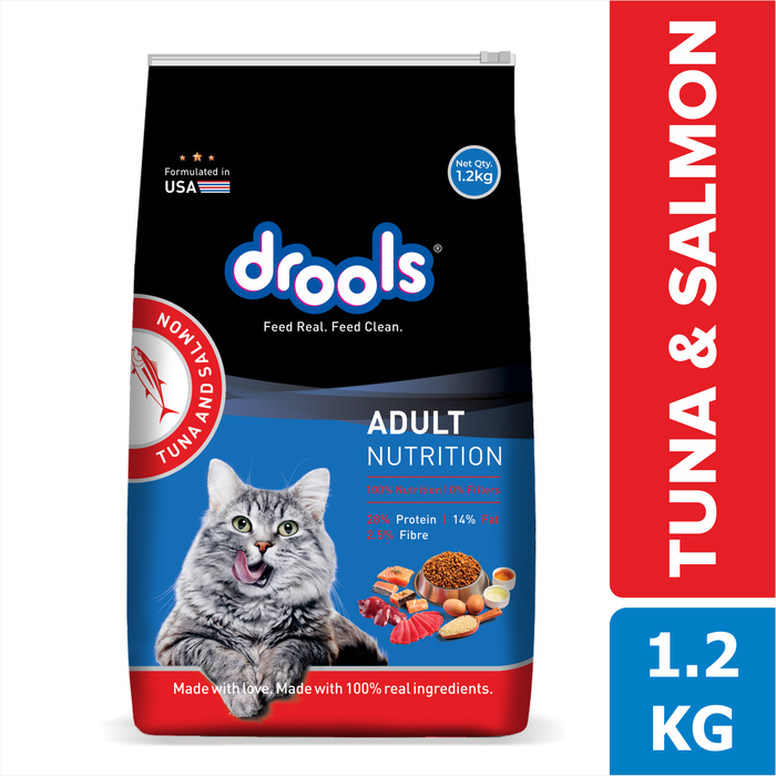 Drools Cat Tuna and Salmon Food for Cat