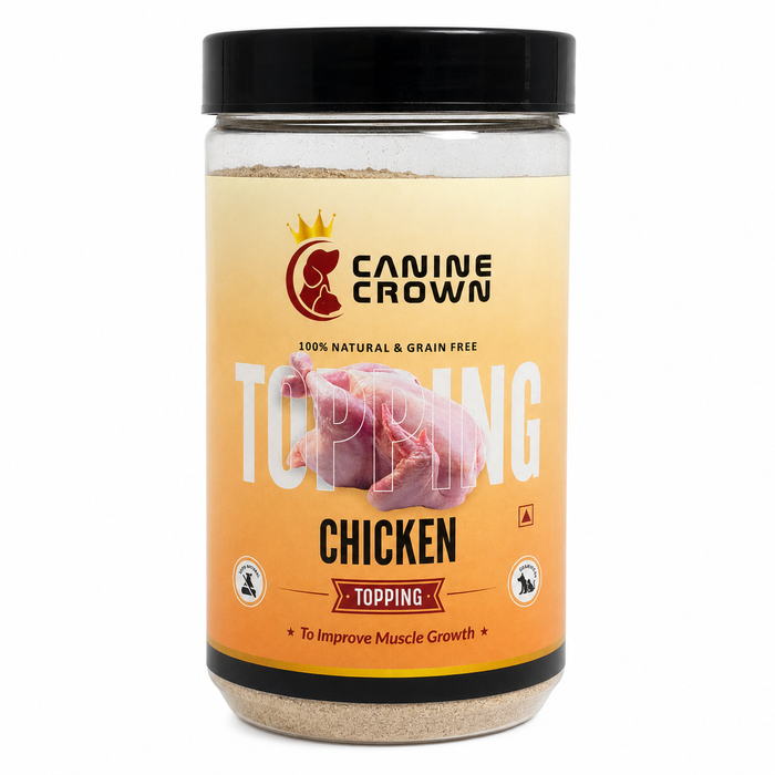 Canine Crown Chicken Topping Powder