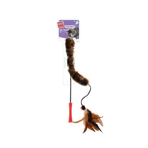 GiGwi Feather Teaser Cat Stick Toy - Ofypets