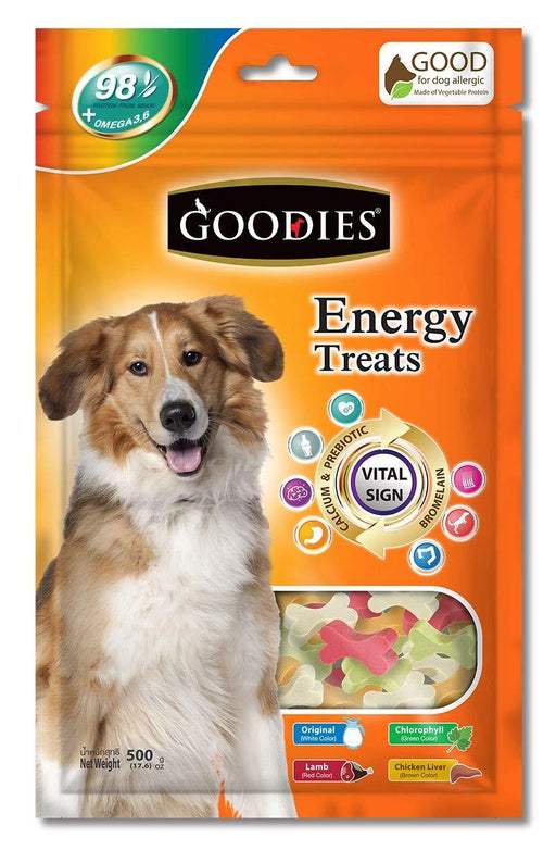 Goodies Energy Treats Bone Shaped For Adult Dogs Assorted Flavours - Ofypets
