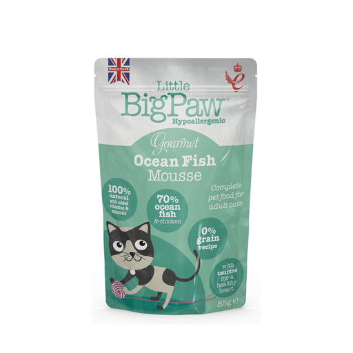 Little Big Paw Gourmet Ocean Fish Mousse for Cats