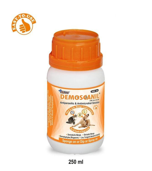 JIBSS Demoscanil Lime Sulfur Dip for Dogs and Cats - Ofypets