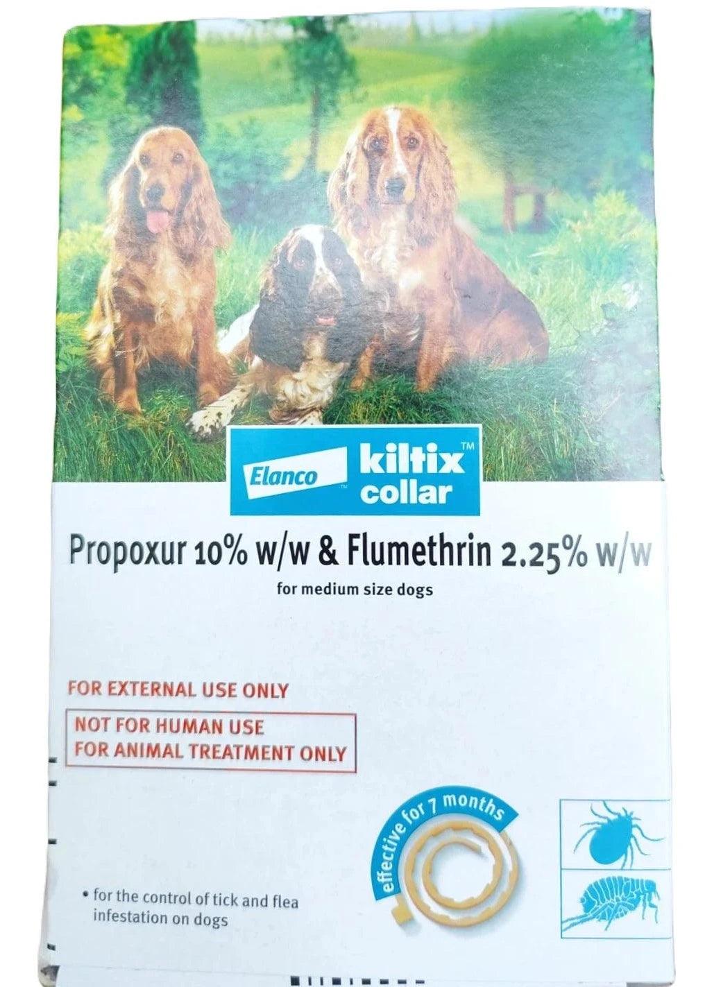 Elanco Kiltix Collar for Fleas and Ticks Control in Dogs — Ofypets