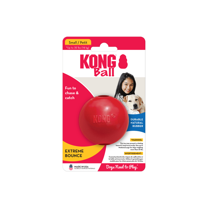 KONG Ball with Hole Dog Toy - Ofypets