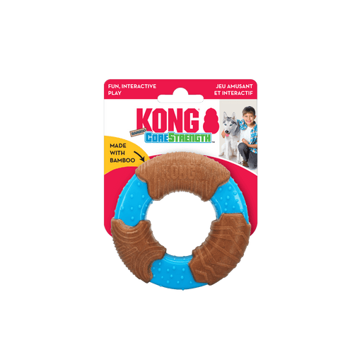 KONG Core Strength Bamboo Ring Dog Chew Toy - Ofypets