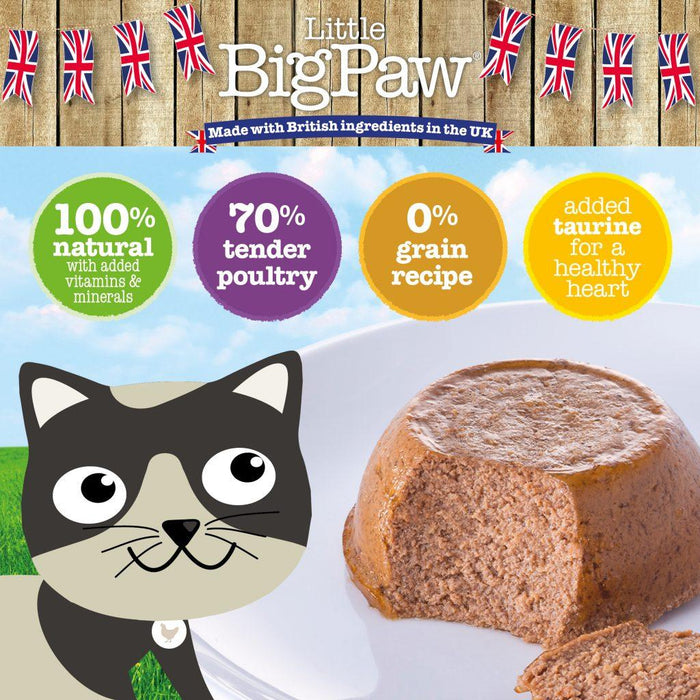 Little BigPaw Gourmet Tender Duck Mousse Cat Wet Food - Ofypets