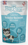 Little BigPaw Gourmet Tender Salmon Mousse Cat Wet Food - Ofypets