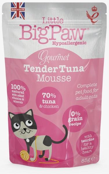 Little BigPaw Gourmet Tender Tuna Mousse Cat Wet Food - Ofypets