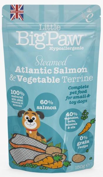 Little BigPaw Steamed Atlantic Salmon & Vegetable Dog Gravy Wet Food - Ofypets