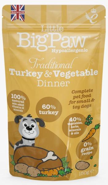 Little BigPaw Traditional Turkey & Vegetable Gravy Dog Wet Food - Ofypets