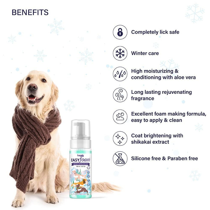 Lozalo Easy Foam Waterless Shampoo for Dogs and Cats - Ofypets