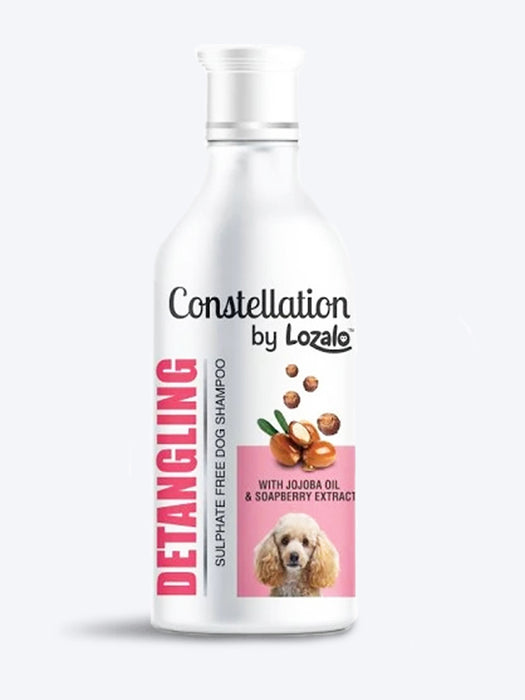 Lozalo Constellation Detangling Jojoba Oil and Soapberry Shampoo for Dogs