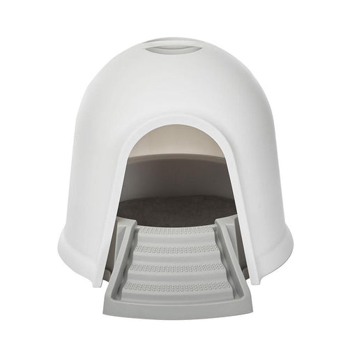 M-Pets 2-in-1 Igloo Cat Litter Box Home - Ofypets