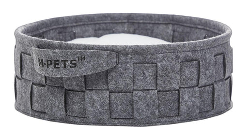 M-Pets Eco Basket Soft Felt Bed for Cats - Ofypets