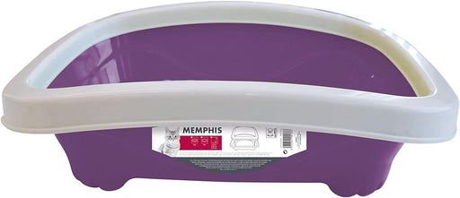 M-Pets Memphis Cat Litter Tray with Rim - Ofypets