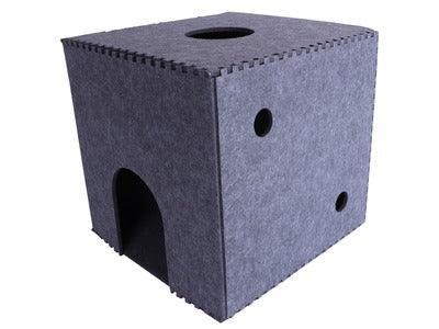 M-Pets Milson Felt Cat Box Home - Ofypets