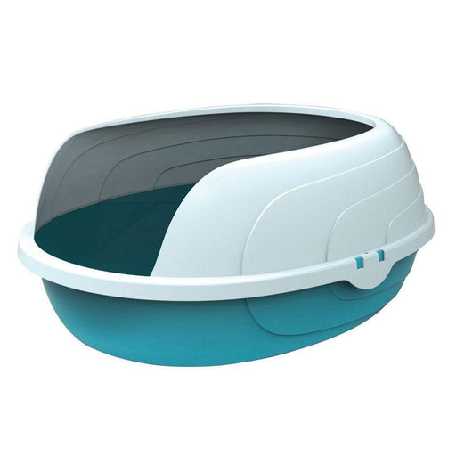M-Pets Sherbin Cat Litter Tray with Rim - Ofypets