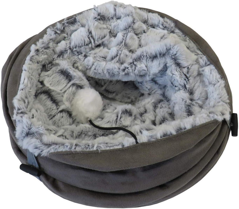 M-Pets Snake Suede Cat Tunnel - Ofypets