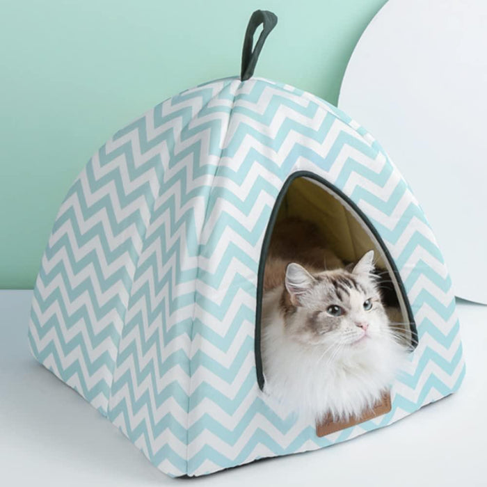M-Pets Tasmania Tipi Soft Bed for Cats - Ofypets