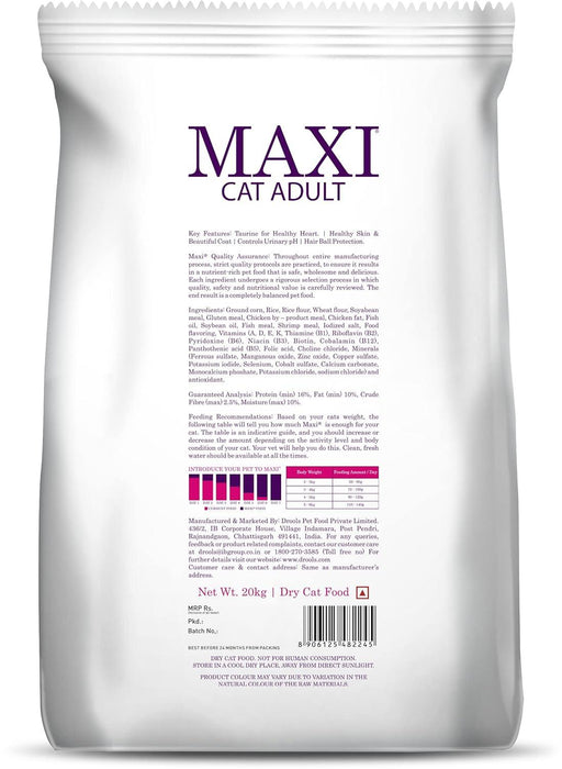 Maxi Ocean Fish Cat Food 20kg - Ofypets