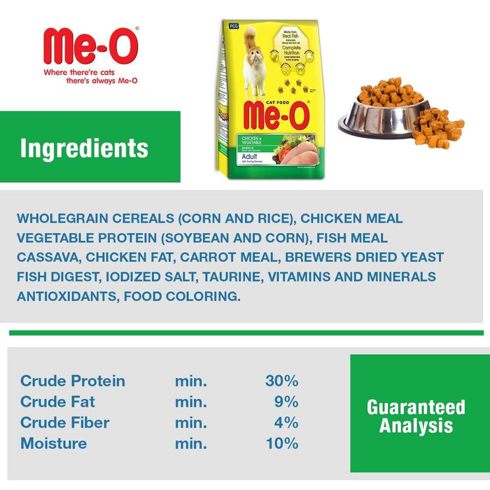 MeO Chicken and Vegetable Cat Food - Ofypets