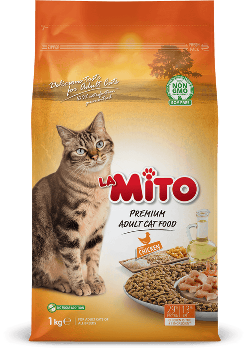 Mito Chicken Flavor Adult Cat Food - Ofypets