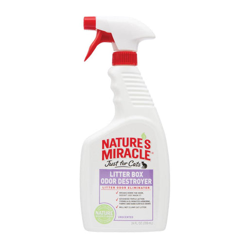 Nature's Miracle Just for Cats Litter Box Odor Destroyer Spray - Ofypets