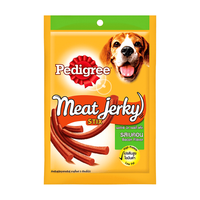 Pedigree Meat Jerky Stix Bacon Flavor Dog Treats - Ofypets